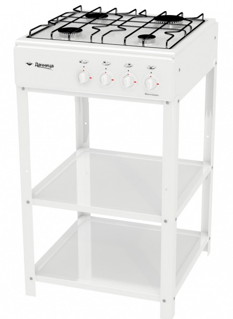 Газовая плита Дачница 1489 W белый
