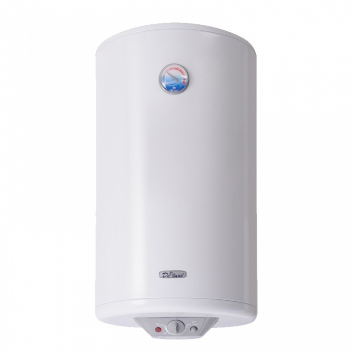 Водонагреватель DeLuxe 11W80Н1 1.5 кВт. 80 л. электрический накопительный, белый