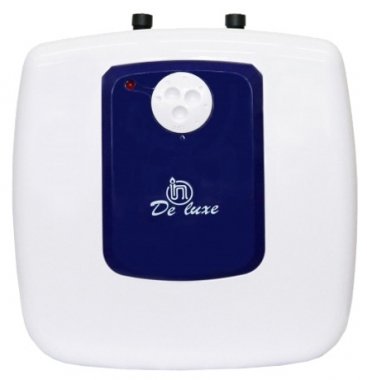 Водонагреватель DeLuxe DSZF15-LJ/15CE (под мойкой) 1.5 кВт. 15 л. электрический накопительный, белый/синий