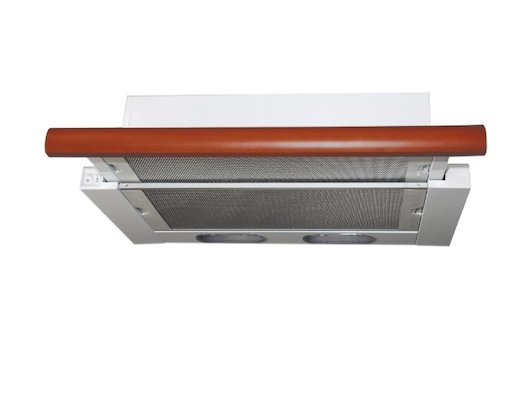 Вытяжка Elikor Интегра 50П-400-В2Л белый/бук орех