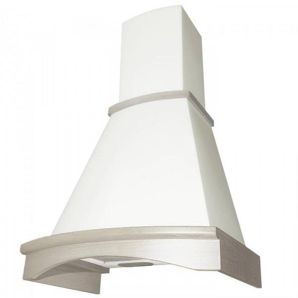 Вытяжка Elikor Ротонда 60П-650-П3Л бежевый/дуб выбеленный