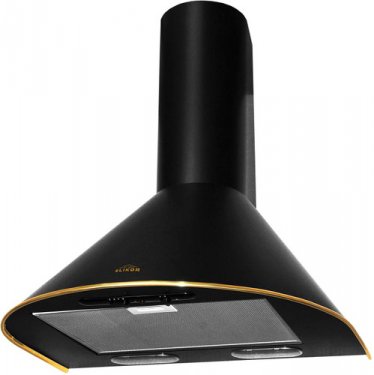 Вытяжка Elikor Эпсилон 50П-430-П3Л черный/золото