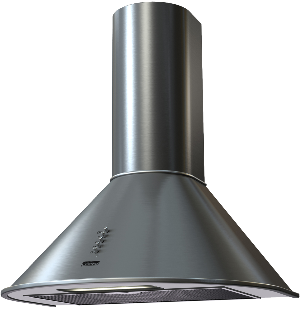 Вытяжка Krona Diana 500 IX push button нержавейка