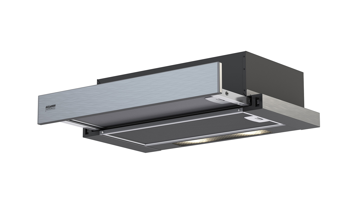 Вытяжка KRONA KAMILLA R 600 INOX (2 мотора)