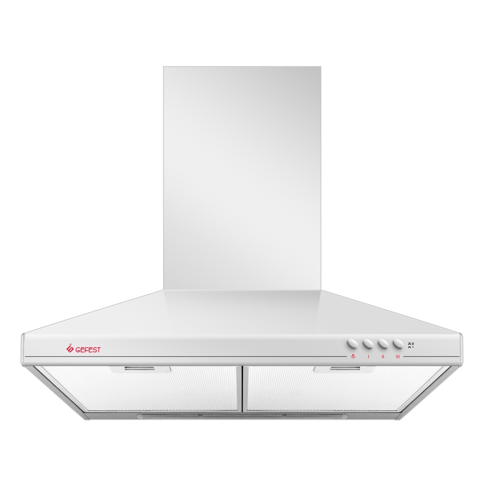 Вытяжка каминная Gefest ВО 11 К45 белый