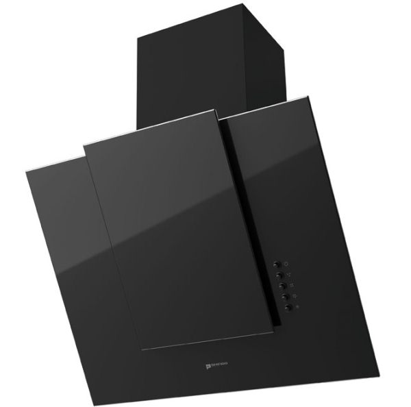 Вытяжка каминная Shindo Nori 60 B/BG черный управление: кнопочное (1 мотор)