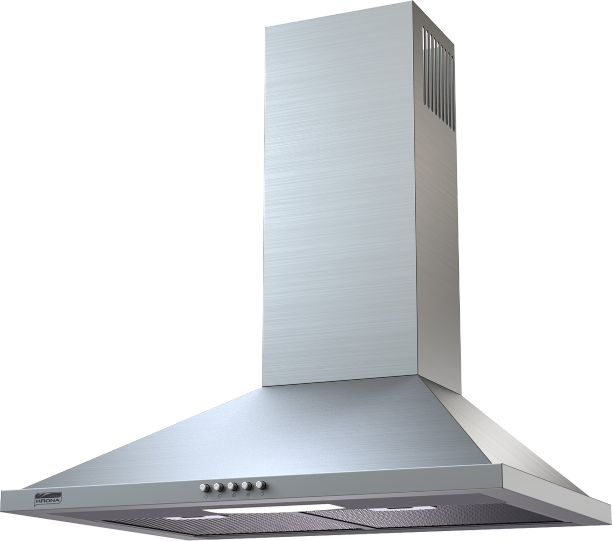 Вытяжка купольная KRONA BELLA 600 INOX PB