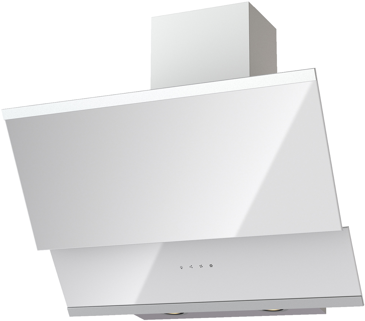 Вытяжка наклонная KRONA IRIDA 600 white sensor