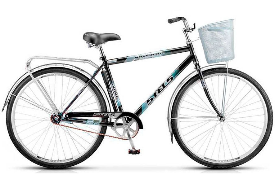 Велосипед Stels Navigator 28 300 Gent Z010/Z011 (с корзиной) (LU085341) Серый РРЦ: 7480р.