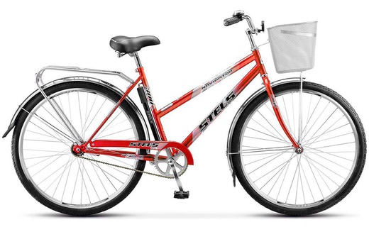 Велосипед Stels Navigator 28 300 Lady Z010 (с корзиной) (LU085342) Красный РРЦ: 7480р.