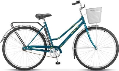 Велосипед Stels Navigator 28 305 Lady Z010 (с корзиной) (LU084787) Морская волна РРЦ: 7570р.