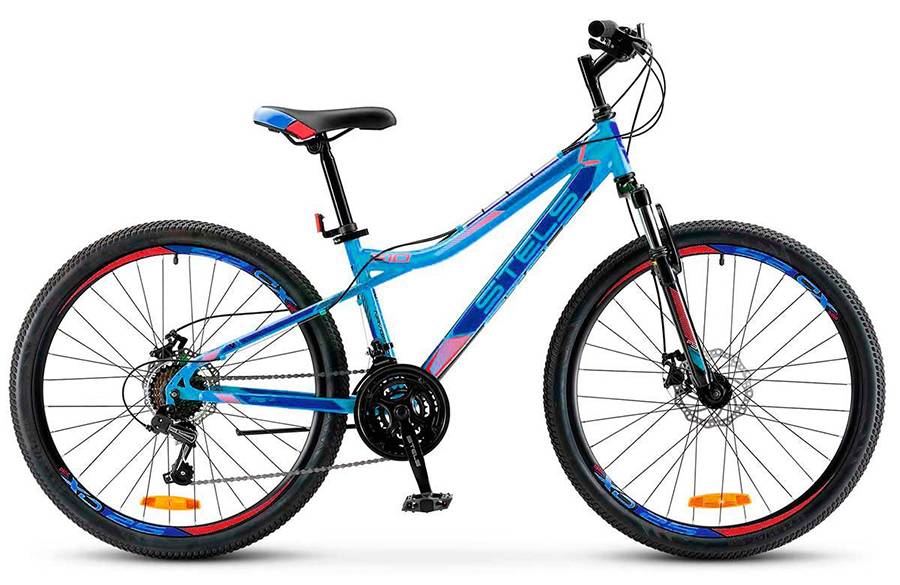 Велосипед Stels Navigator 510 MD V010 Синий/Красный (LU088700) 16 РРЦ: 13720р.