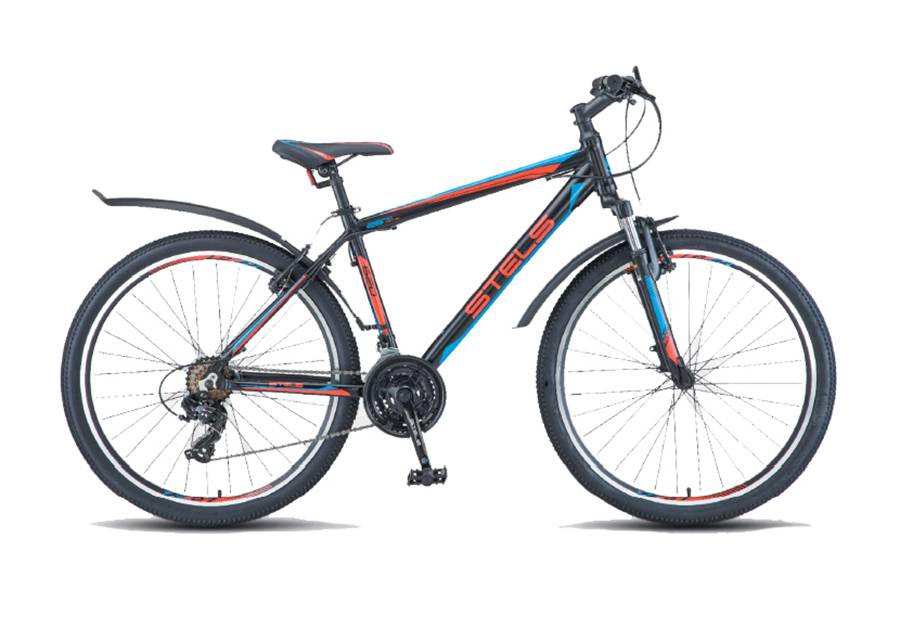 Велосипед Stels Navigator 620 V V010 Чёрный/Красный/Синий (LU088805) 17 РРЦ: 15800р.