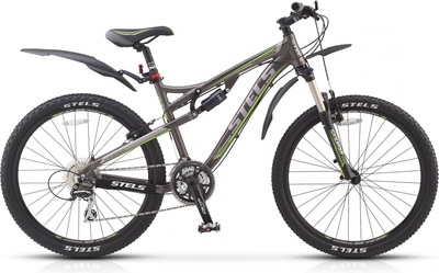 Велосипед Stels Tornado V Темно-серый/Серебристый/Зеленый (15 г) (LU074400) 17 РРЦ: 30560р.