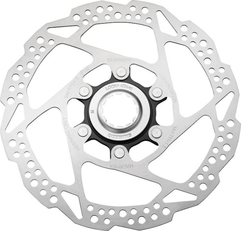 Тормозной диск Shimano RT54 180 мм ESMRT54M РРЦ: 1216р.