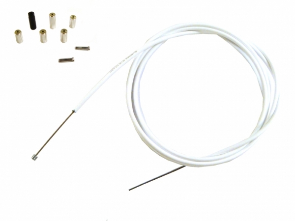 Трос+оплетка переключателя Shimano SP41 белый Y60098012 РРЦ: 1403р.