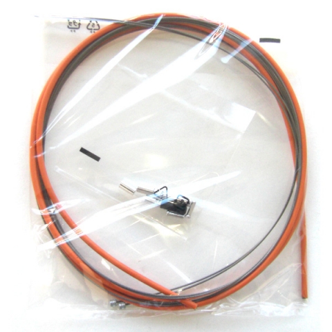 Трос+оплетка переключателя Shimano SP41 оранж. Y60098017 РРЦ: 1403р.