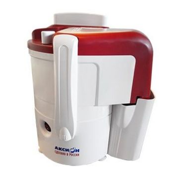Соковыжималка электрическая Аксион Джус СЦ32.02 250 Вт. 500 мл. белый/красный