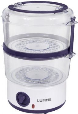 Пароварка LUMME LU-1405 400 Вт. темный топаз
