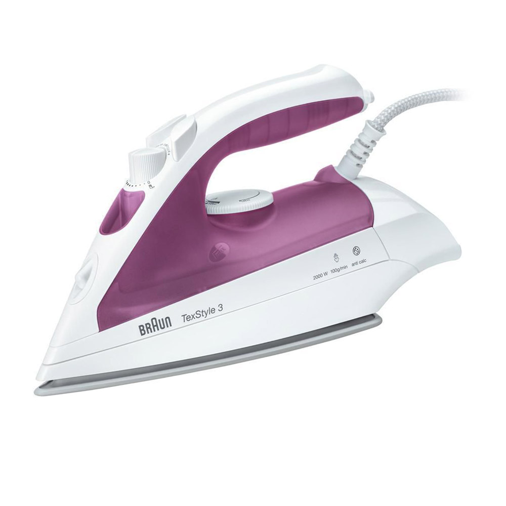 Утюг Braun TS 320 C белый/лиловый