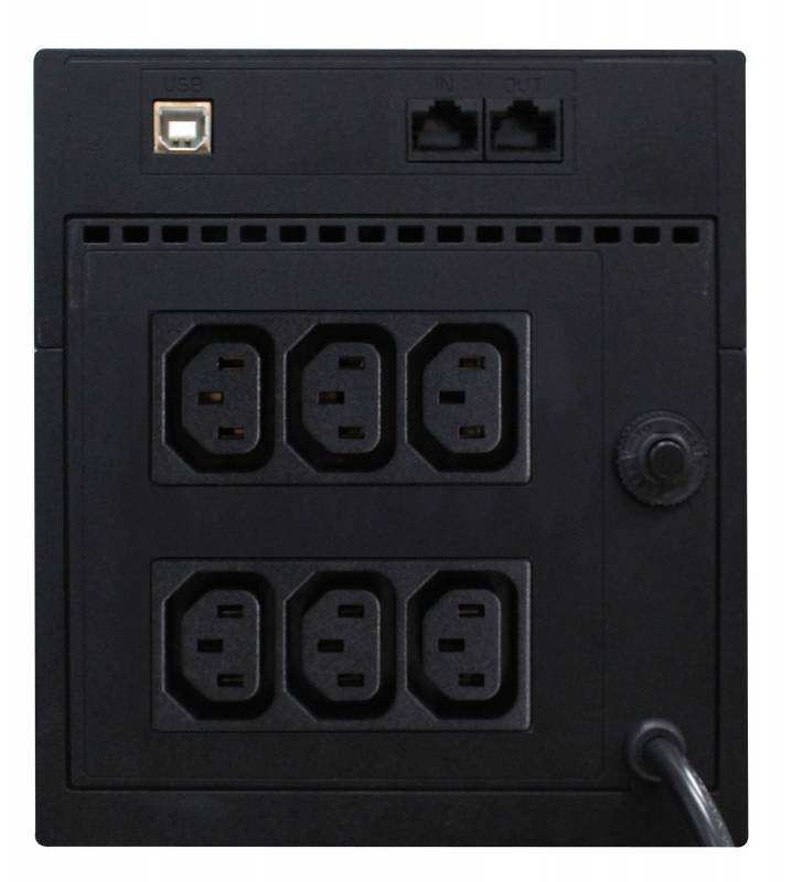 Источник бесперебойного питания Powercom Raptor RPT-2000AP 1200Вт 2000ВА черный