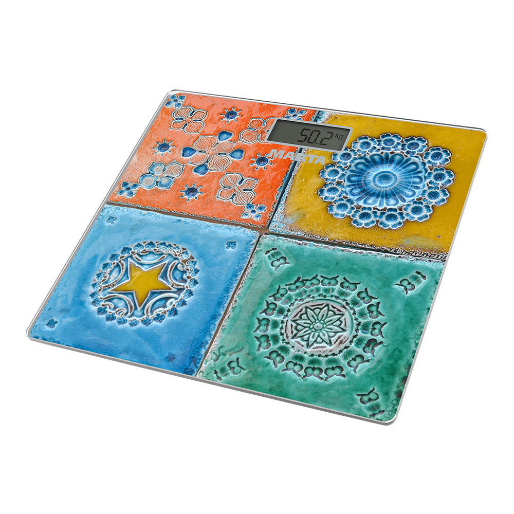 Весы напольные MARTA MT-1677 итальянская плитка