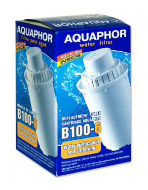 Картридж Аквафор B100-6 для кувшинов ресурс:300л (упак.:1шт)