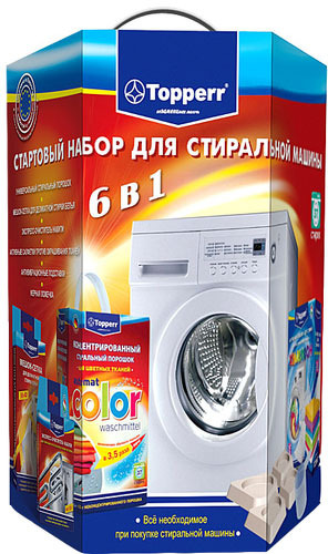 Стартовый набор для стиральной машины 6 в 1 TOPPERR 3209