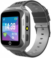 Умные детские часы Jet Kid Scout grey/black