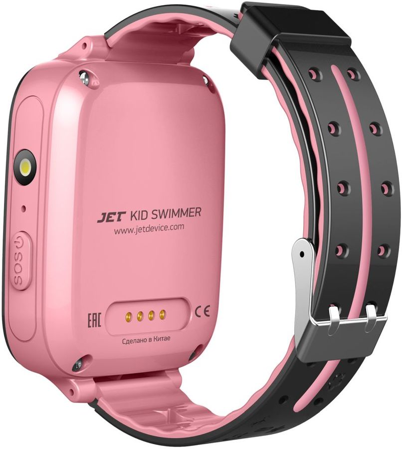 Умные детские часы Jet Kid Swimmer pink
