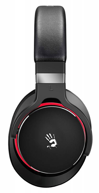 Наушники с микрофоном A4 Bloody M550 черный/красный 1.2м мониторы оголовье