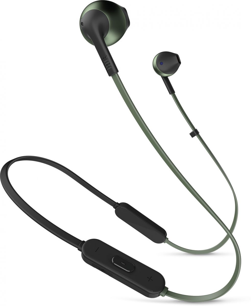 Наушники-гарнитура JBL Tune 205BT зеленый