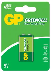 Батарея солевая GP Greencell 1604G-BC1 Крона (1шт)