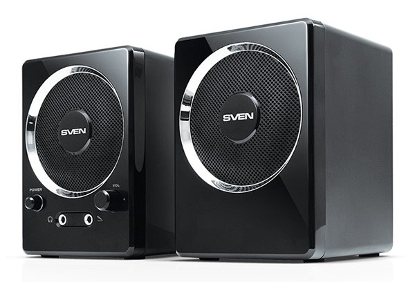 Колонки Sven 247 2.0 черный 4Вт портативные