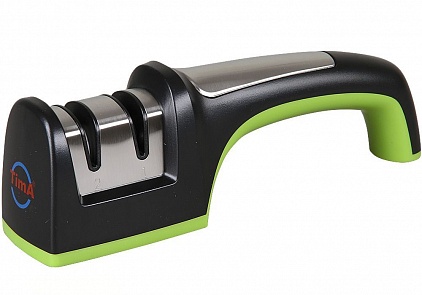 Точилка роликовая металл-керамика зелёная ручка Tima T1005DC