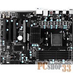 Материнская плата MSI 970A-G43 PLUS Soc-AM3+ AMD 970 4xDDR3 ATX AC`97 8ch(7.1) GbLAN RAID