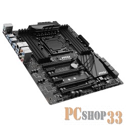 Материнская плата MSI X99A SLI PLUS Soc-2011v3 Intel X99 8xDDR4 ATX AC`97 8ch(7.1) GbLAN RAID