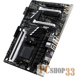 Материнская плата MSI 970A SLI KRAIT EDITION RTL {SAM3+, AMD970GX, 4*DDR3, 2*PCI-E16x, SATA III+RAID, USB 3.1, GB Lan, ATX}