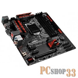 Материнская плата MSI B150M NIGHT ELF <S1151, B150, 4*DDR4, 2*PCI-E16x, DVI, SATA III, GB Lan, USB3.0, mATX, Retail>