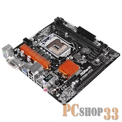 Материнская плата Asrock B150M-HDS Soc-1151 Intel B150 2xDDR4 mATX AC`97 8ch(7.1) GbLAN+DVI+HDMI