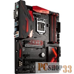 Материнская плата Asrock Z270 GAMING K4 Soc-1151 Intel Z270 4xDDR4 ATX AC`97 8ch(7.1) GbLAN RAID+DVI+HDMI