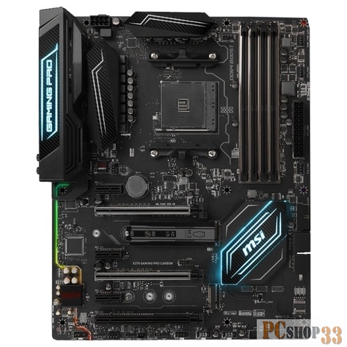 Материнская плата AMD X370 SAM4 ATX X370 GAMING PRO CARBON MSI