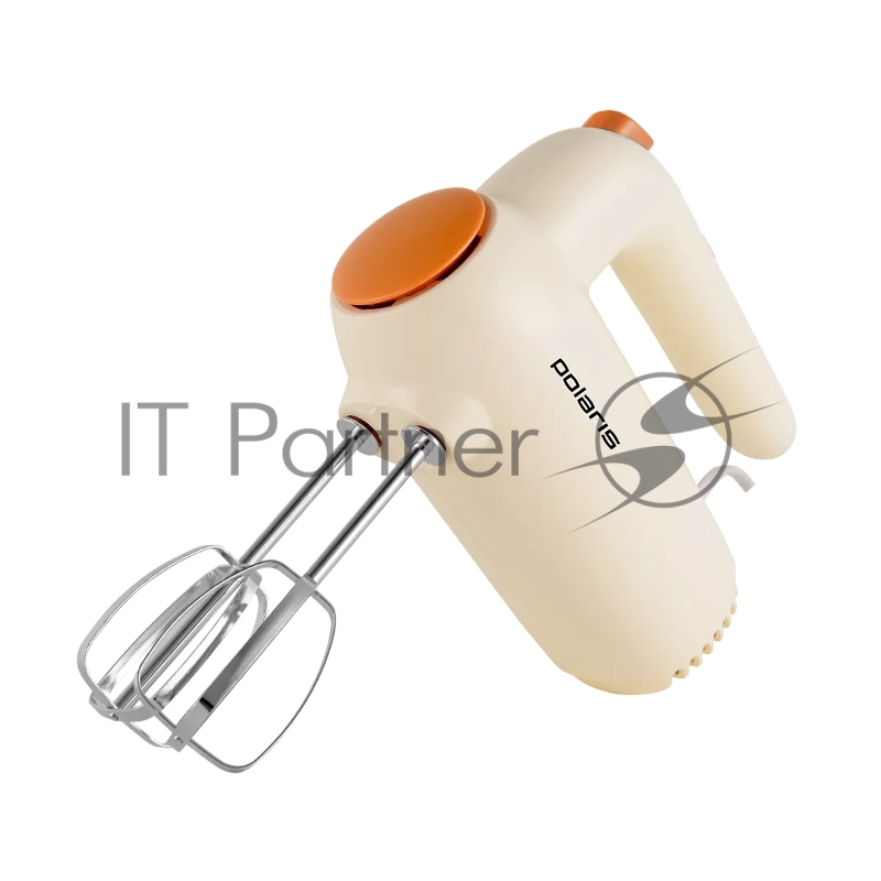 Миксер POLARIS PHM 7019 слоновая кость Ручной. Мощность 700 Вт. Число скоростей 5, кол-во насадок 4. Венчик для взбивания, крюки для теста.Материал корпуса пластик.Кнопка отсоединения насадок.