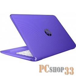 Ноутбук HP Stream 14-ax005ur Celeron N3050/4Gb/SSD32Gb/Intel HD Graphics/14/HD (1366x768)/Windows 10 64/violet/WiFi/BT/Cam