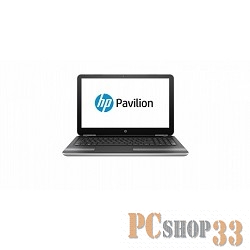 Ноутбук HP Pavilion 15-aw007ur A6 9210/8Gb/500Gb/DVD-RW/AMD Radeon R7 M440 2Gb/15.6/FHD (1920x1080)/Free DOS/silver/WiFi/BT/Cam