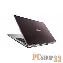 Трансформер Asus TP501UA-CJ116T Core i5 6200U/4Gb/1Tb/Intel HD Graphics 520/15.6/Touch/HD (1366x768)/Windows 10/dk.grey/WiFi/BT/Cam