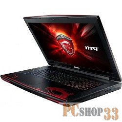 Ноутбук MSI GT72VR 7RE-611RU Dominator Pro Dragon i7-7700HQ 32Gb 1Tb + SSD 256Gb nV GTX1070 8Gb 17,3 FHD DVD(DL) BT Cam 7500mAch Win10 Krasnyy