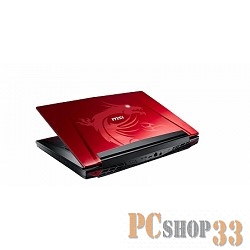 Ноутбук MSI GT72VR 7RE-611RU Dominator Pro Dragon i7-7700HQ 32Gb 1Tb + SSD 256Gb nV GTX1070 8Gb 17,3 FHD DVD(DL) BT Cam 7500mAch Win10 Krasnyy