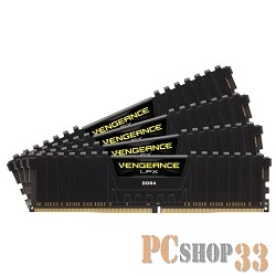 Модуль памяти DDR4 4x8Gb 2133MHz Corsair CMK32GX4M4A2133C13 RTL PC4-17000 CL13 DIMM 288-pin 1.2В