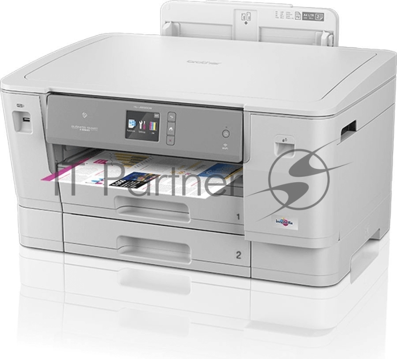 Принтер струйный цветной Brother HL-J6000DW A3, 35 стр/мин, LAN, WiFi, NFC, USB